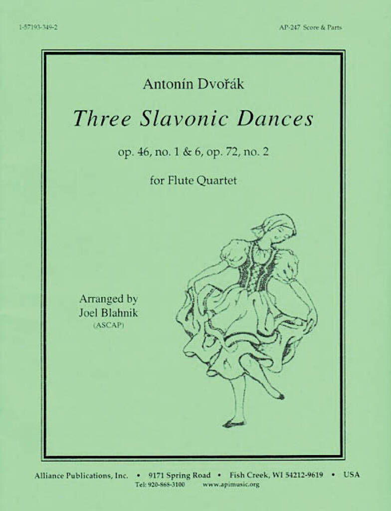 Three Slavonic Dances - Fl 4