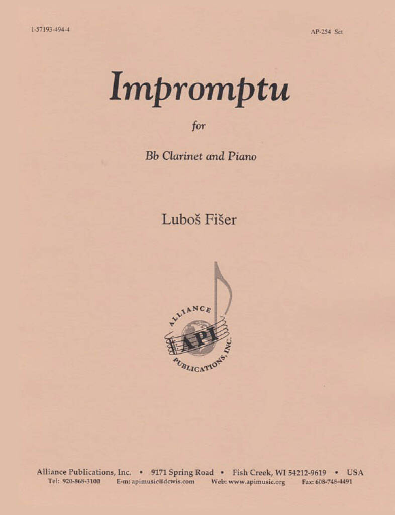 Impromptu - Bb Clnt & Pno