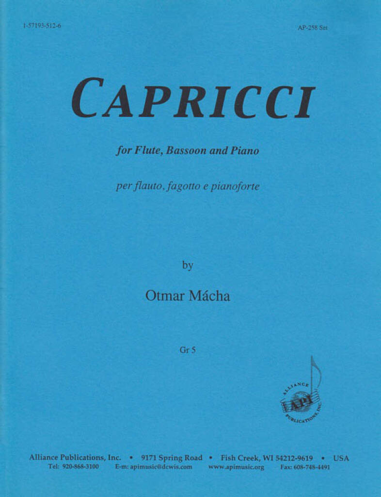 Capricci - Fl-bsn-pno Trio
