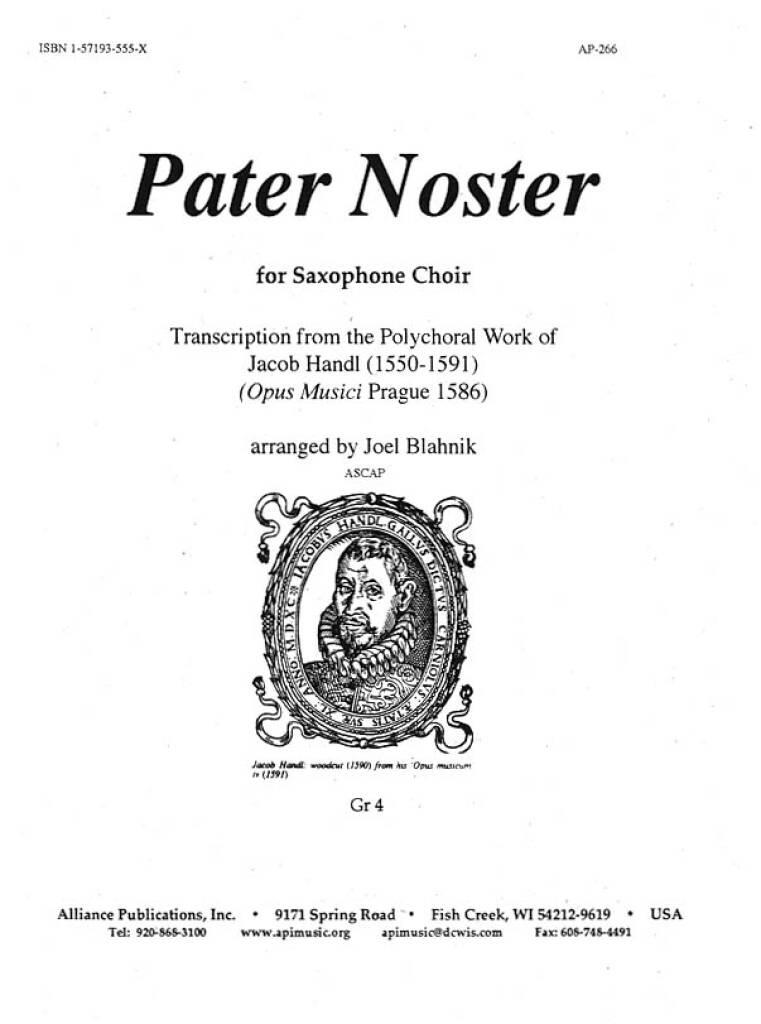 Pater Noster - Sax Choir