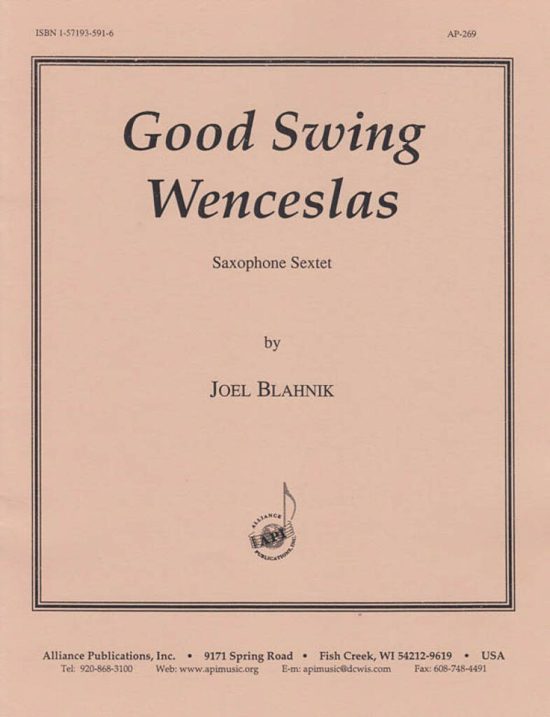 Good Swing Wenceslas - Sax 6