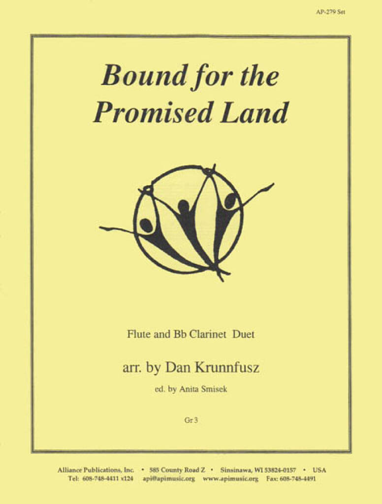 Bound For The Promised Land - Fl-clnt Duet