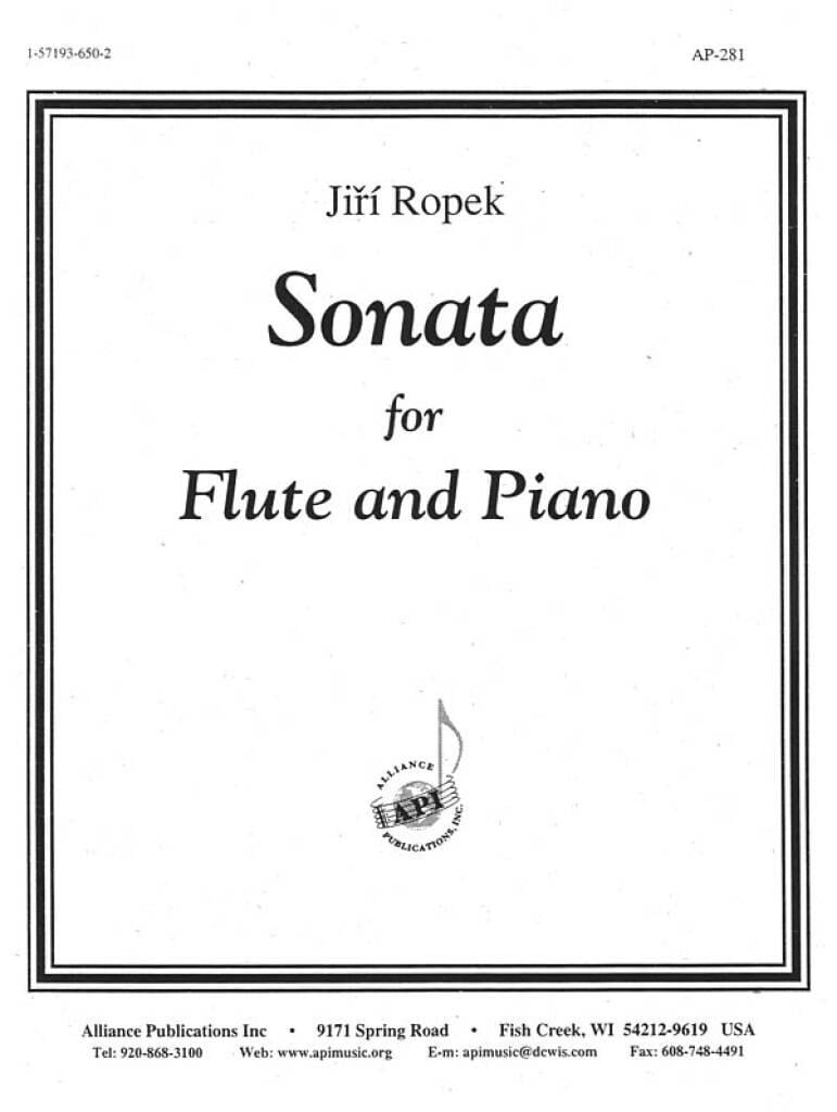 Sonata for Flute and Piano