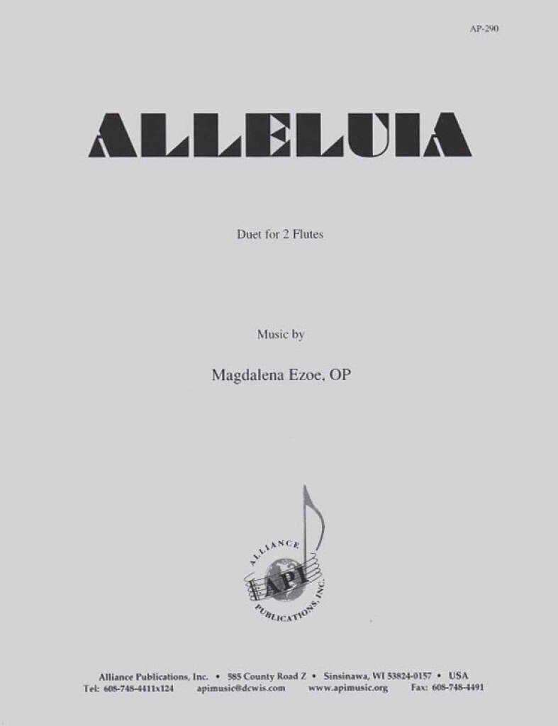 Alleluia For 2 Flutes