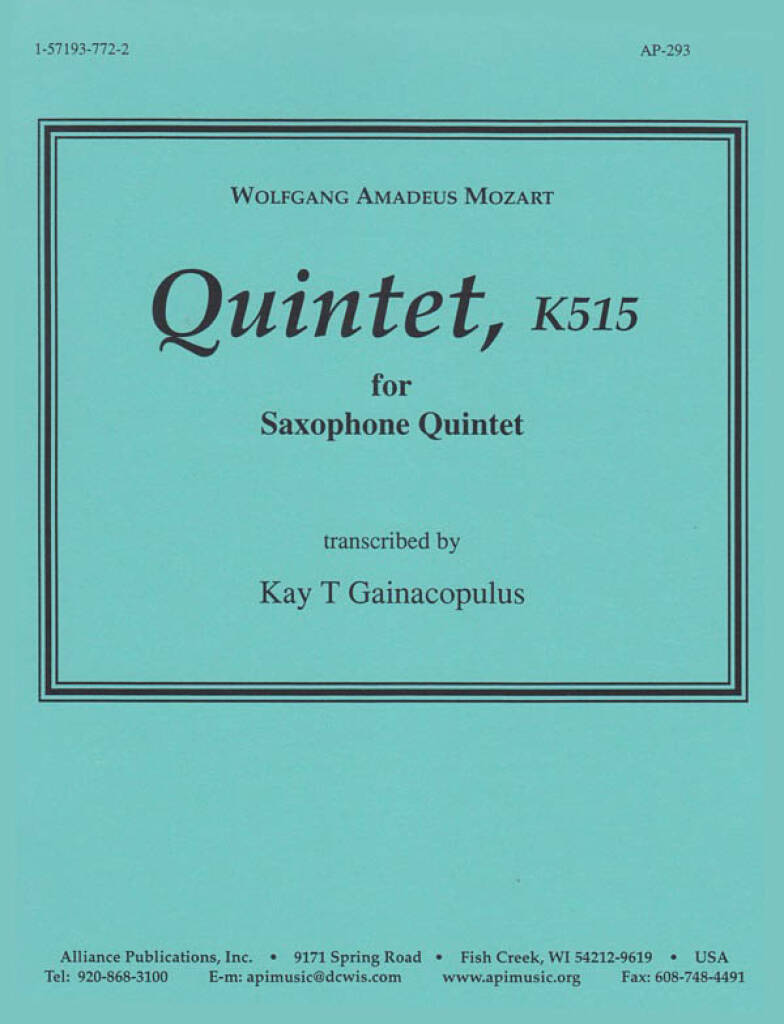 Quintet K515 - Sax 5