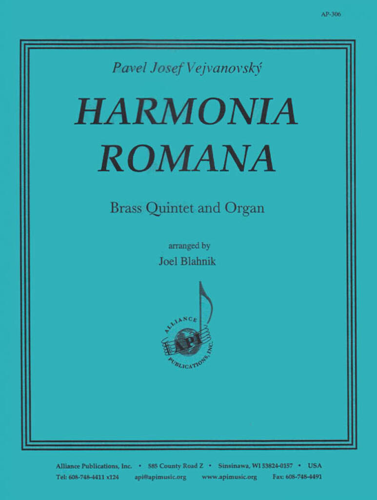 Harmonia Romana -1669 - Br Qnt-org