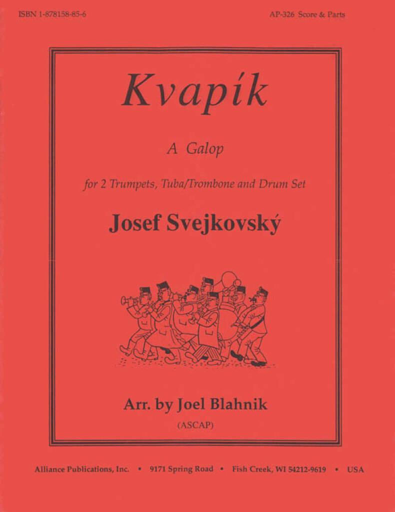 Kvapik - Galop For Trpts, Trb, Dr - Set