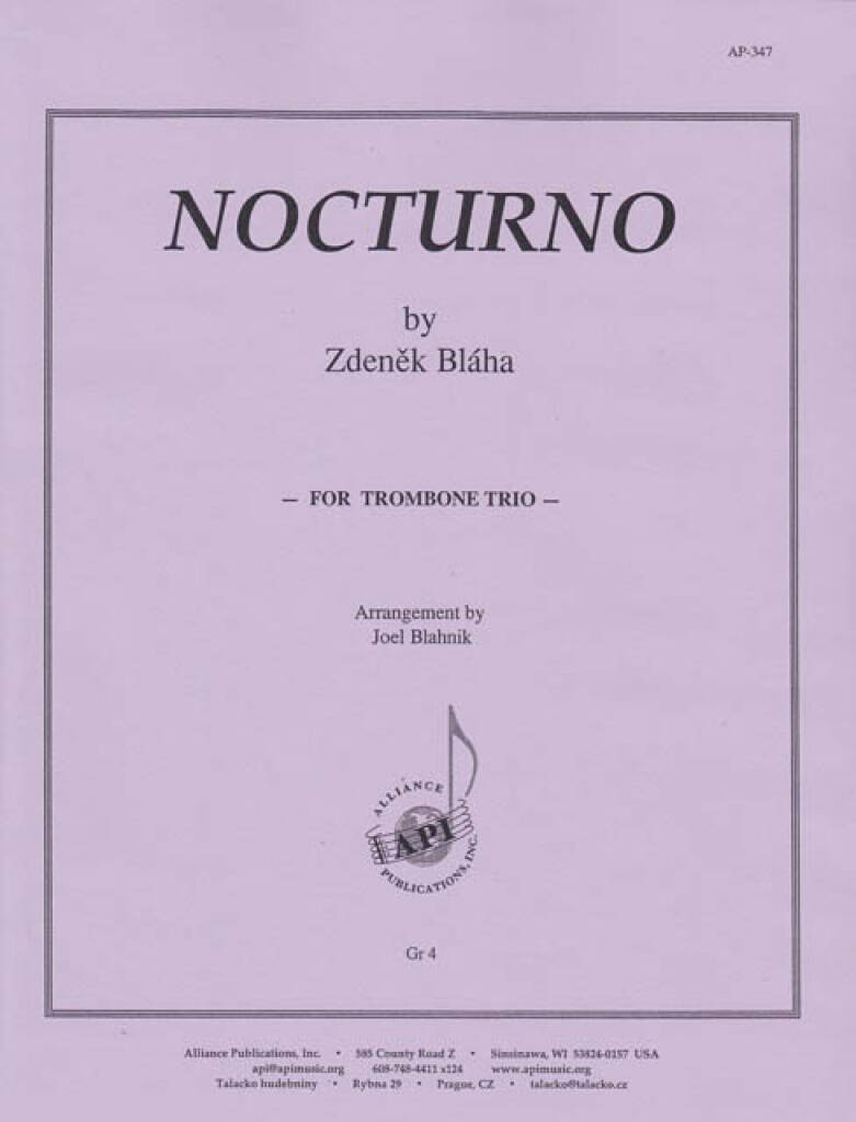 Nocturno - Blaha - Trbn Trio