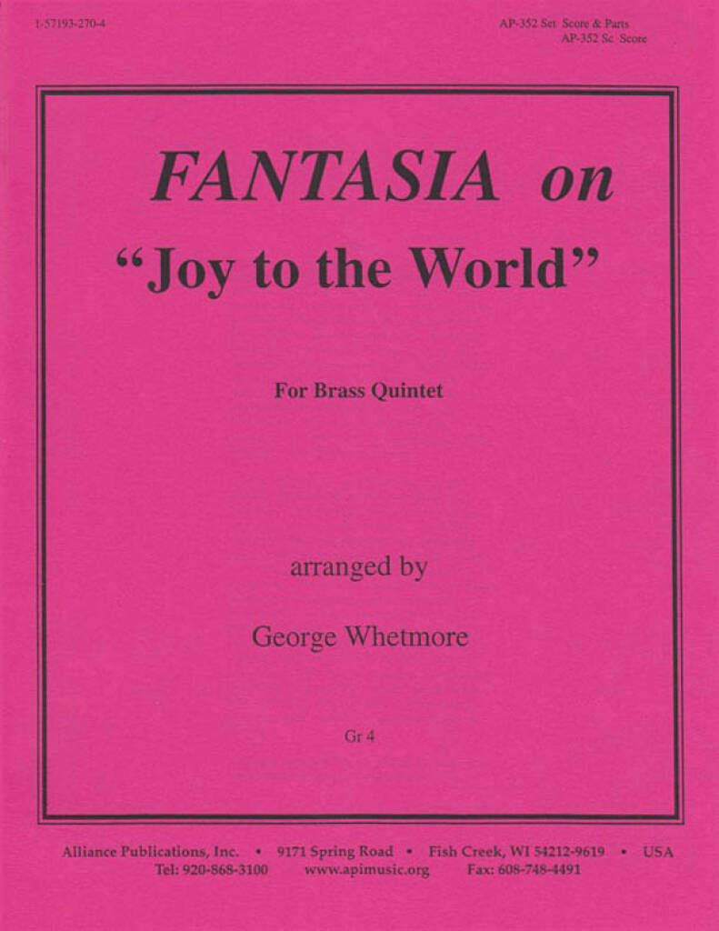 Fantasia On Joy To The World - Mxd Br 5