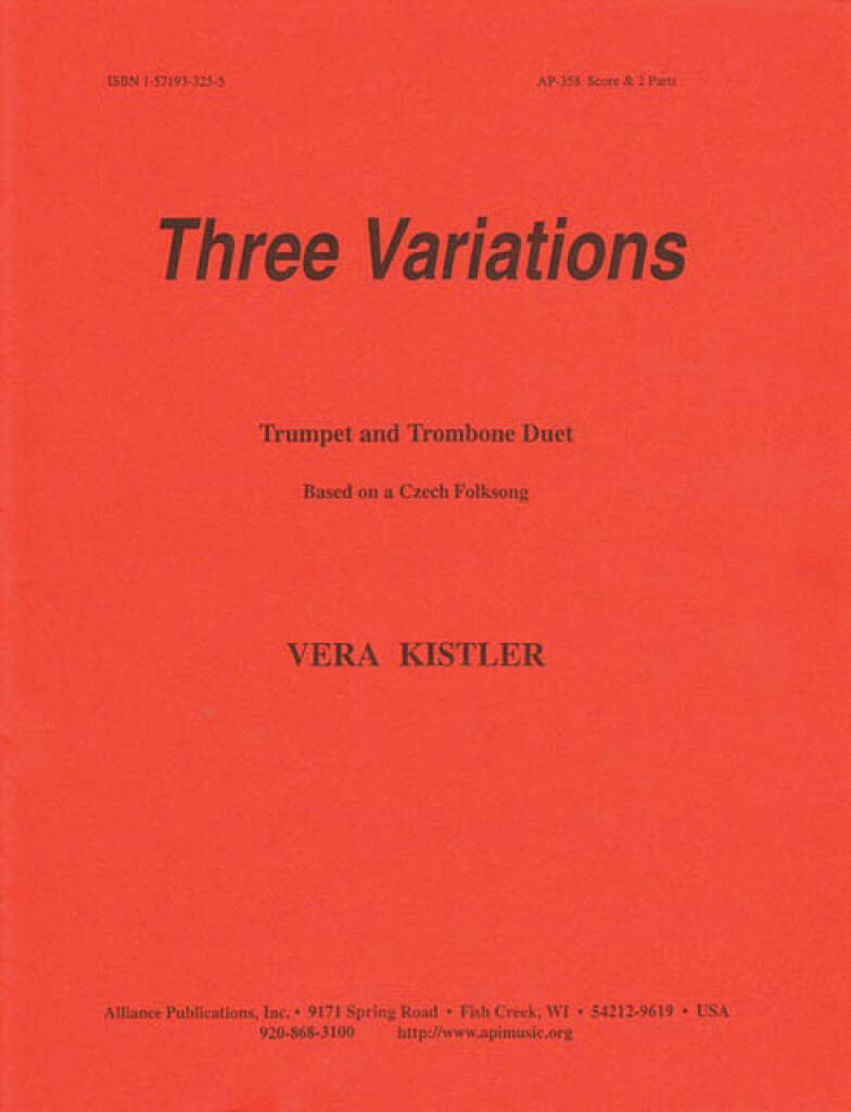 Three Variations - Mxd Br - Trp & Trbn