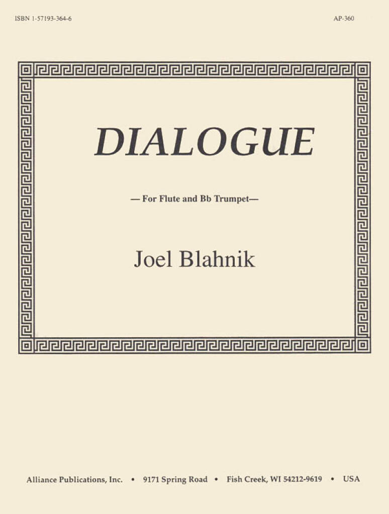 Dialogue - Fl & Trp