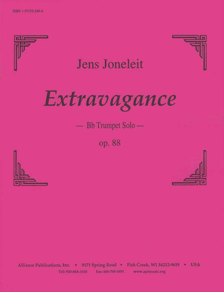 Extravagance, Op. 88