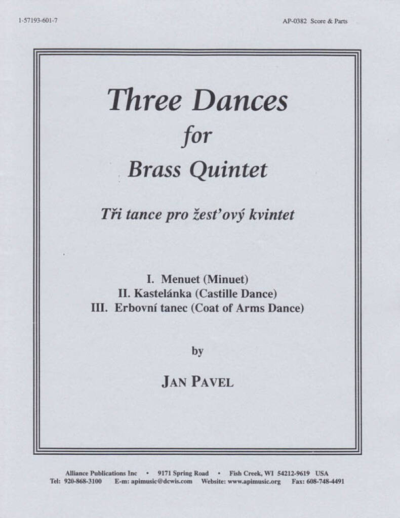 Three Dances - Br 5