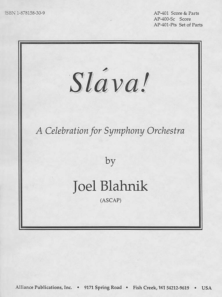 Slava! A Celebration For Sym. Orch - Set