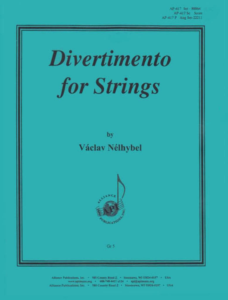 Divertimento For Strings - Set