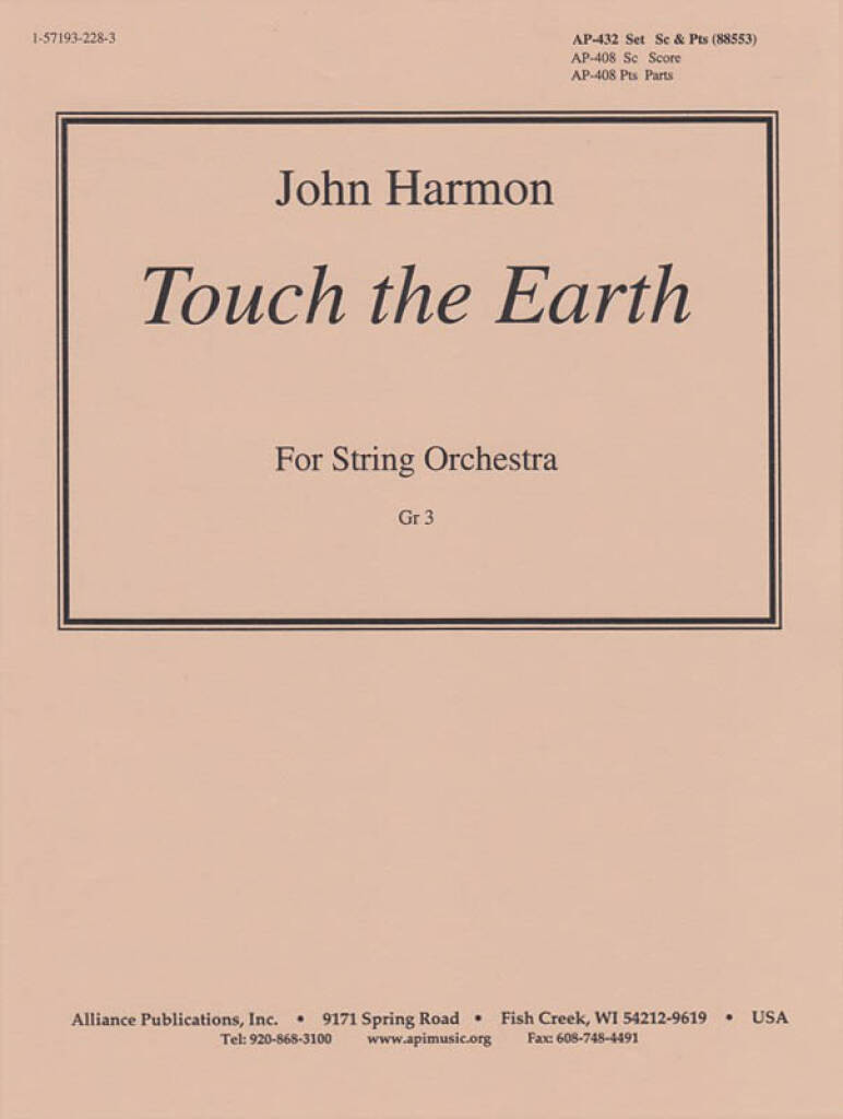 Touch The Earth - Strg Orch -set