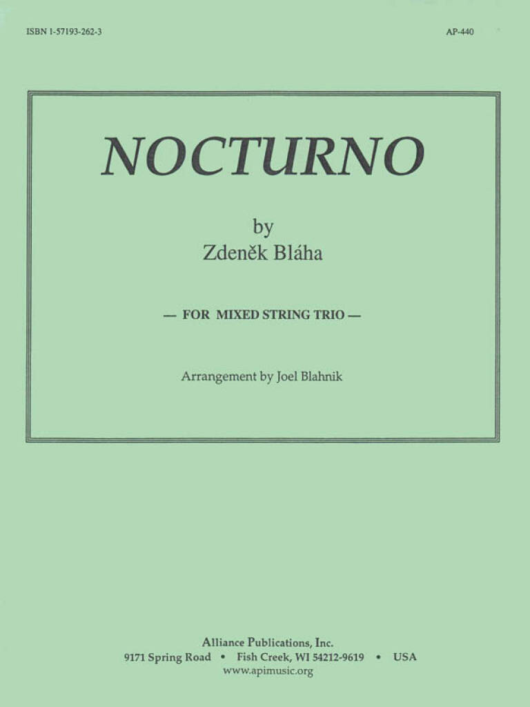Nocturno - Mxd Strg Trio