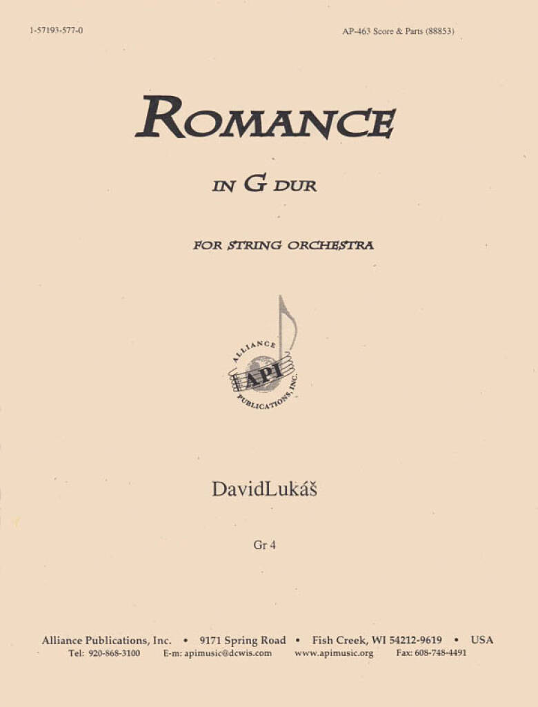 Romance In G-dur - Strg Qt