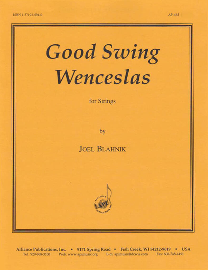 Good Swing Wenceslas - Stg 6