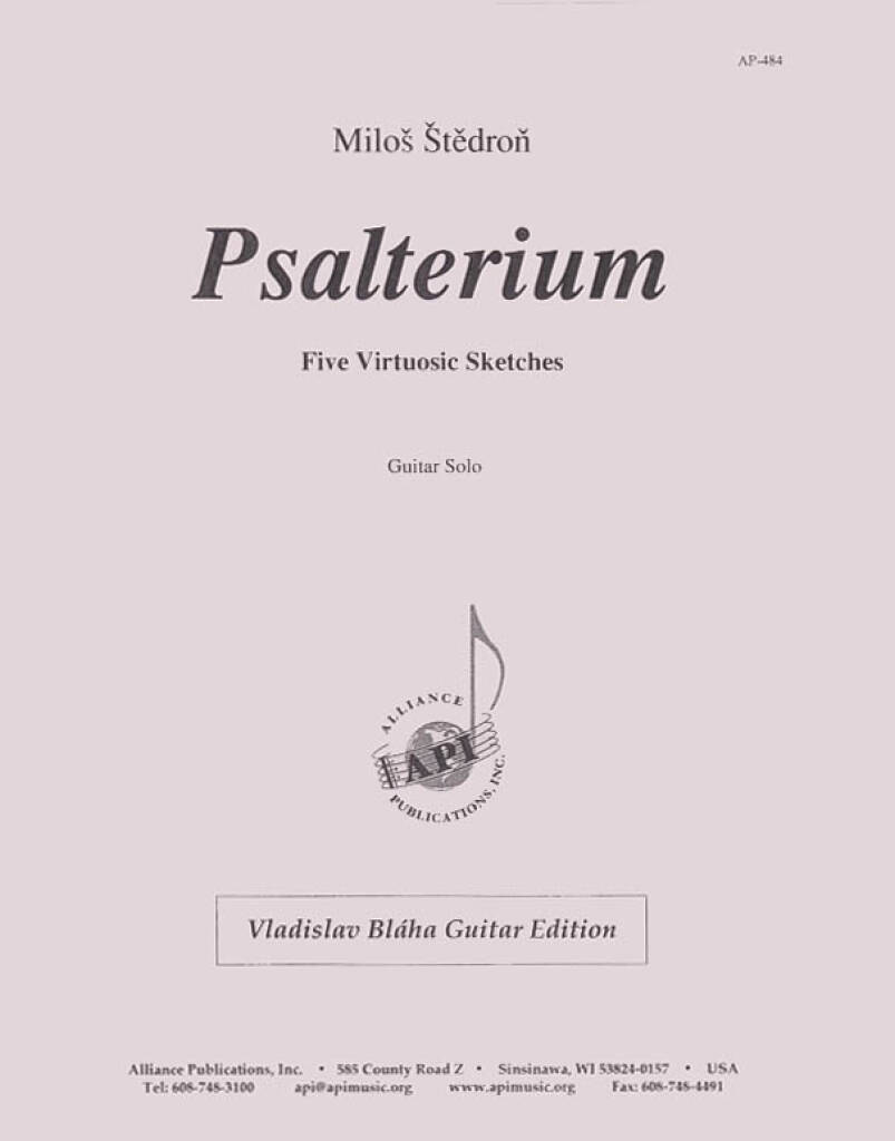 Psalterium: 5 Mvts For Gtr