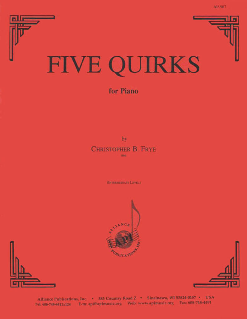 Five Quirks for Piano