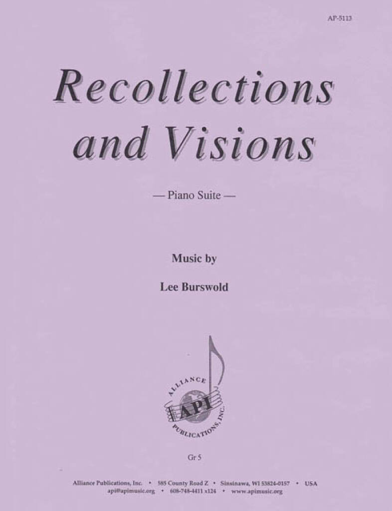 Recollections and Visions