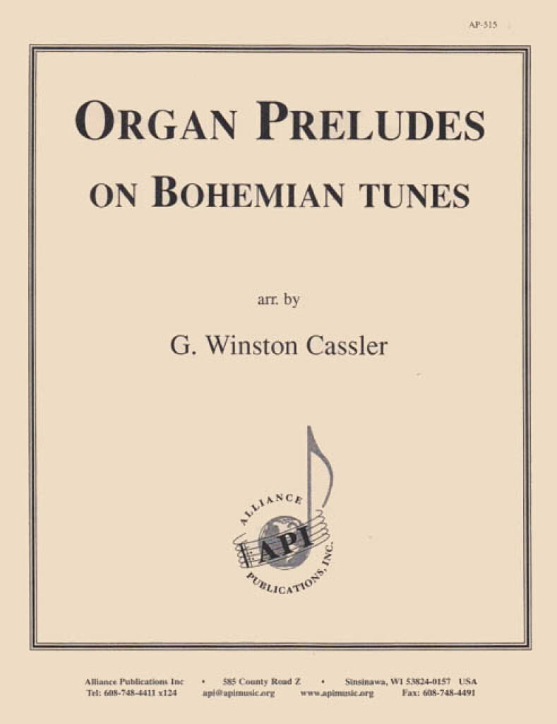 Organ Preludes On Bohemian Tunes