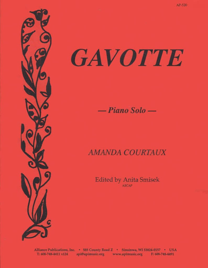 Gavotte for Piano