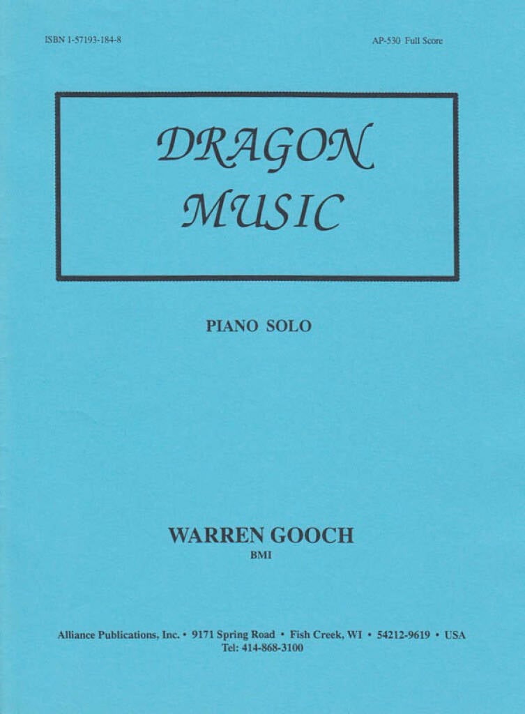 Dragon Music for Piano
