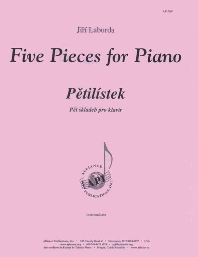 Five Pieces for Piano