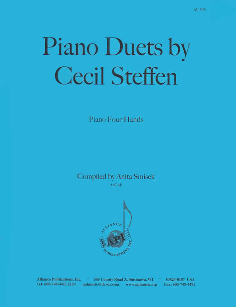 Piano Duets By Cecil Steffen - Colln