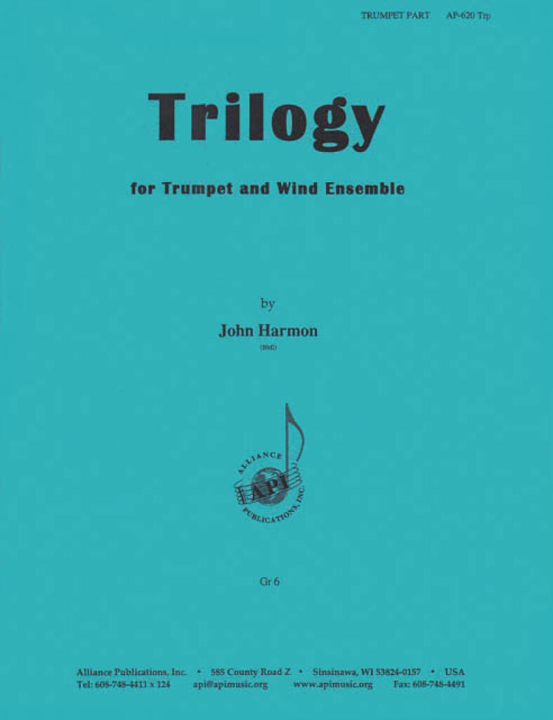 Trilogy For Trumpet And Wind Ensemble - Trp