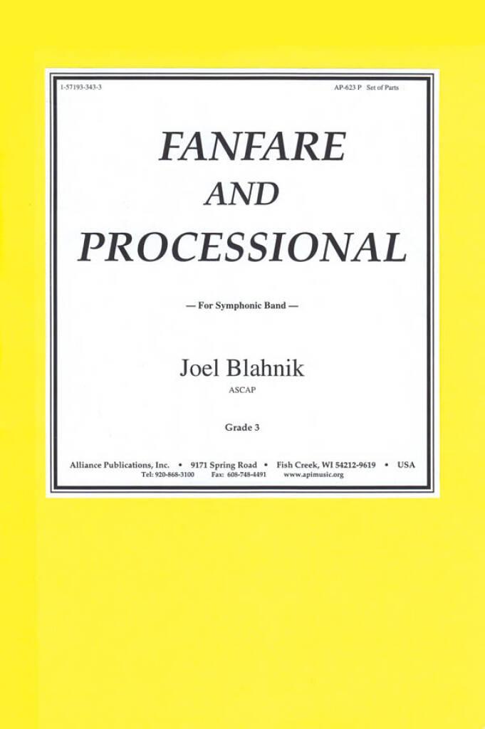 Fanfare And Processional - Set