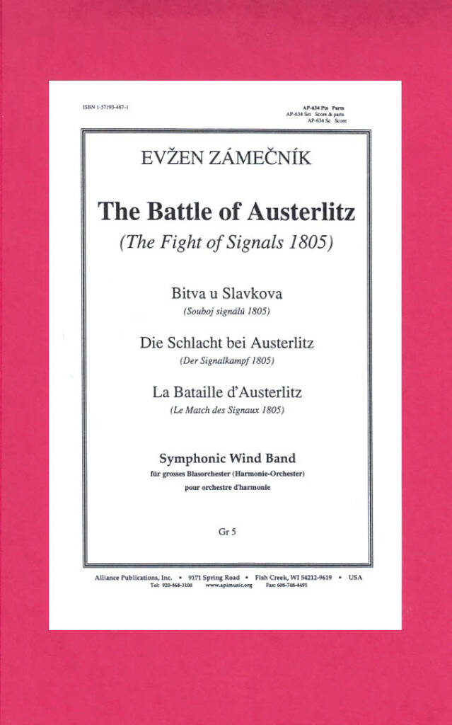 The Battle Of Austerlitz - Band Set