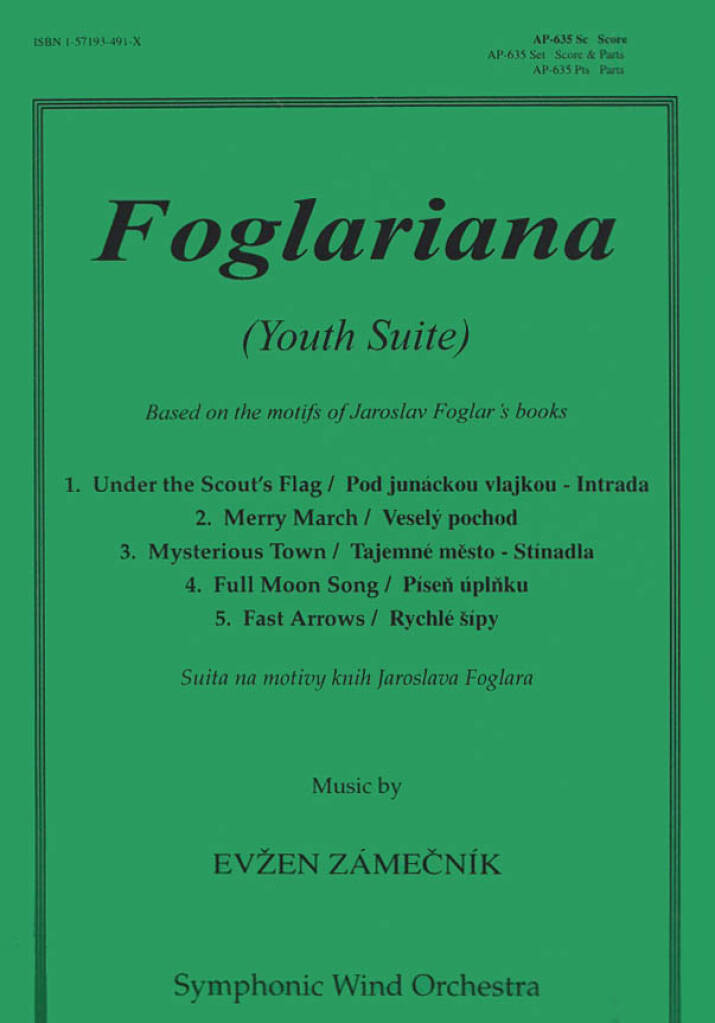 Foglariana (youth Suite) - Band Set