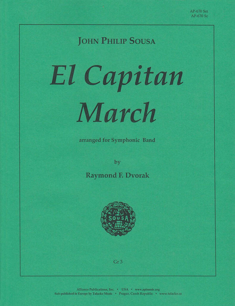 El Capitan March - Band Set