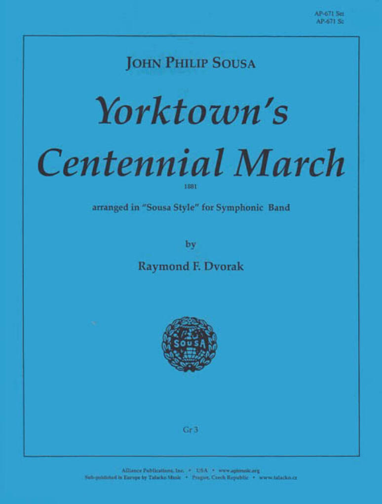 Yorktown's Centennial March - Band Set