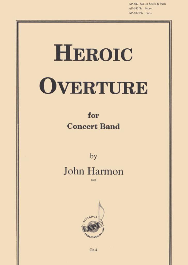 Heroic Overture For Concert Band - Set
