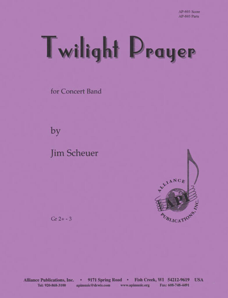 Twilight Prayer - Band Set