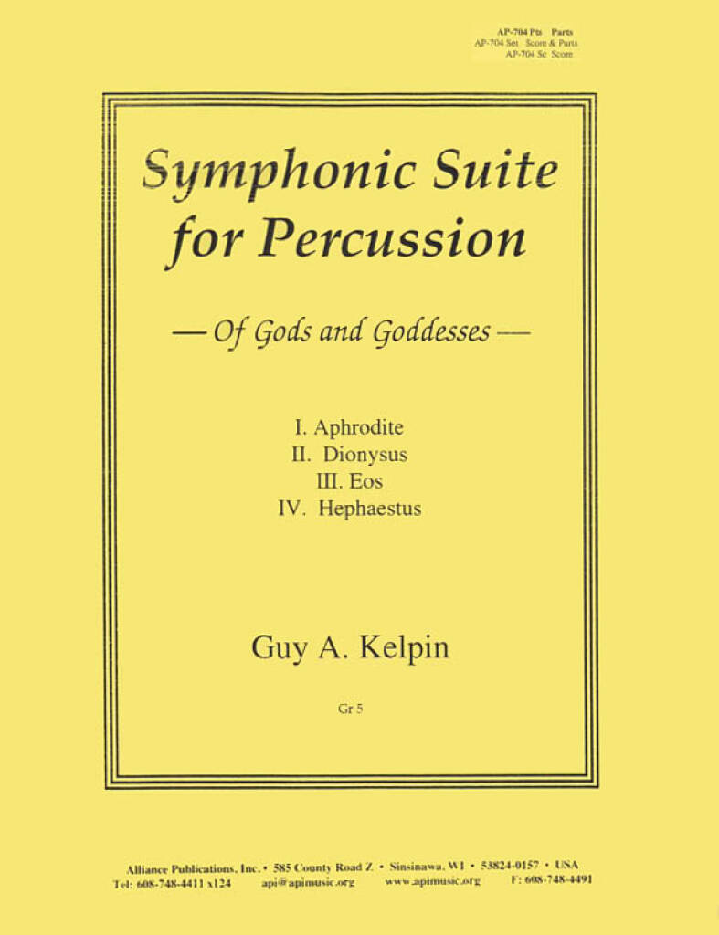 Symphonic Suite For Percussion - Set