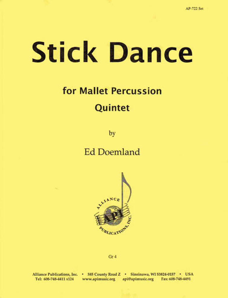 Stick Dance For 5 Mallet Percussionists