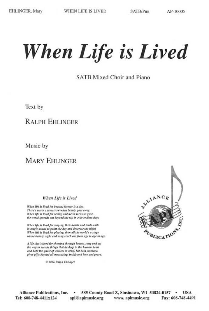 When Life Is Lived