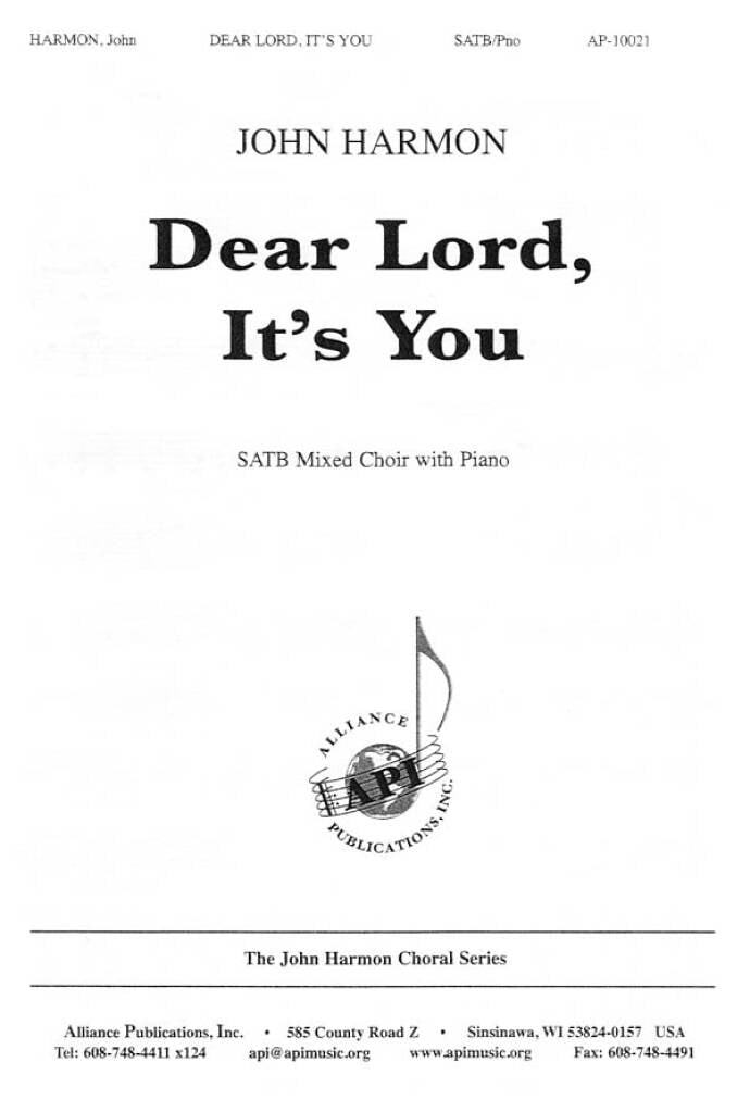 Dear Lord, It's You