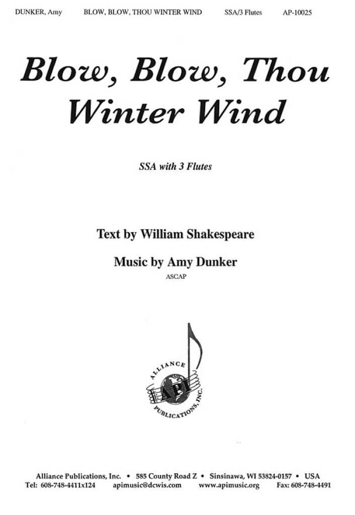 Blow, Blow, Thou Winter Wind