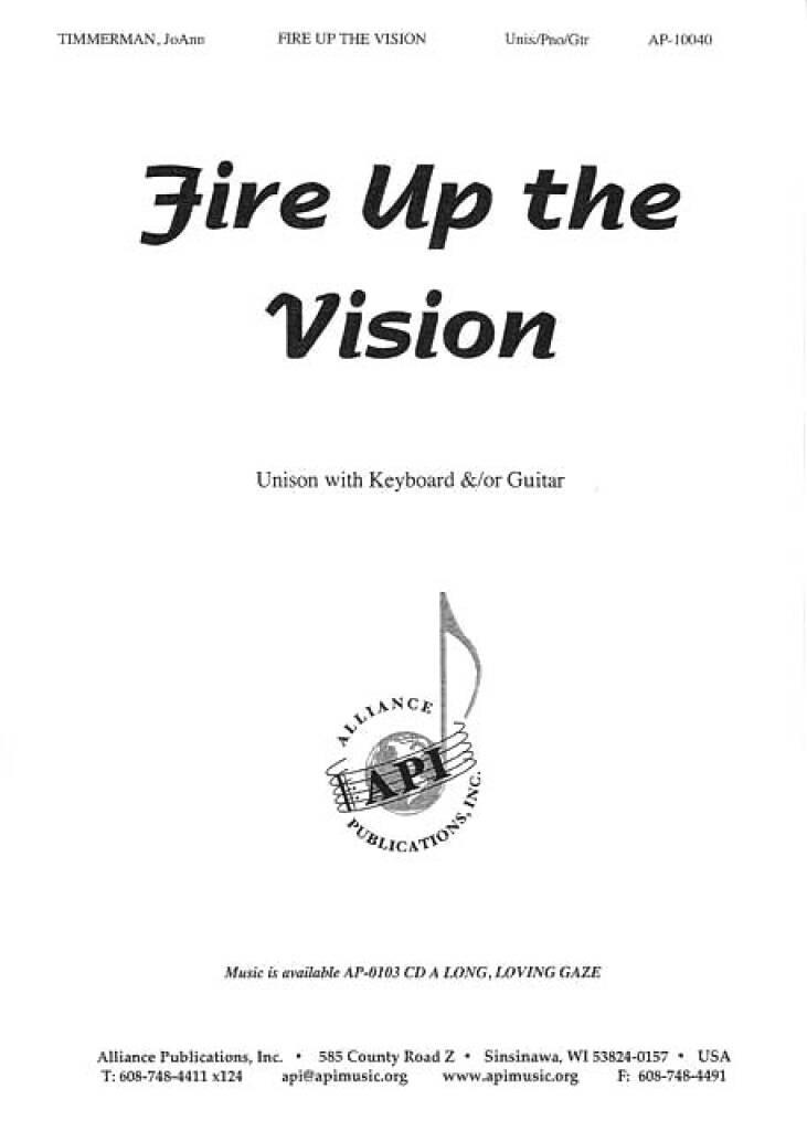 Fire Up The Vision - Unis-gtr