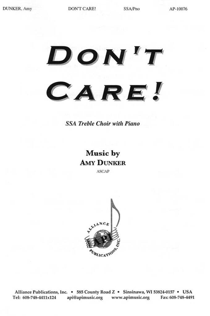 Don't Care