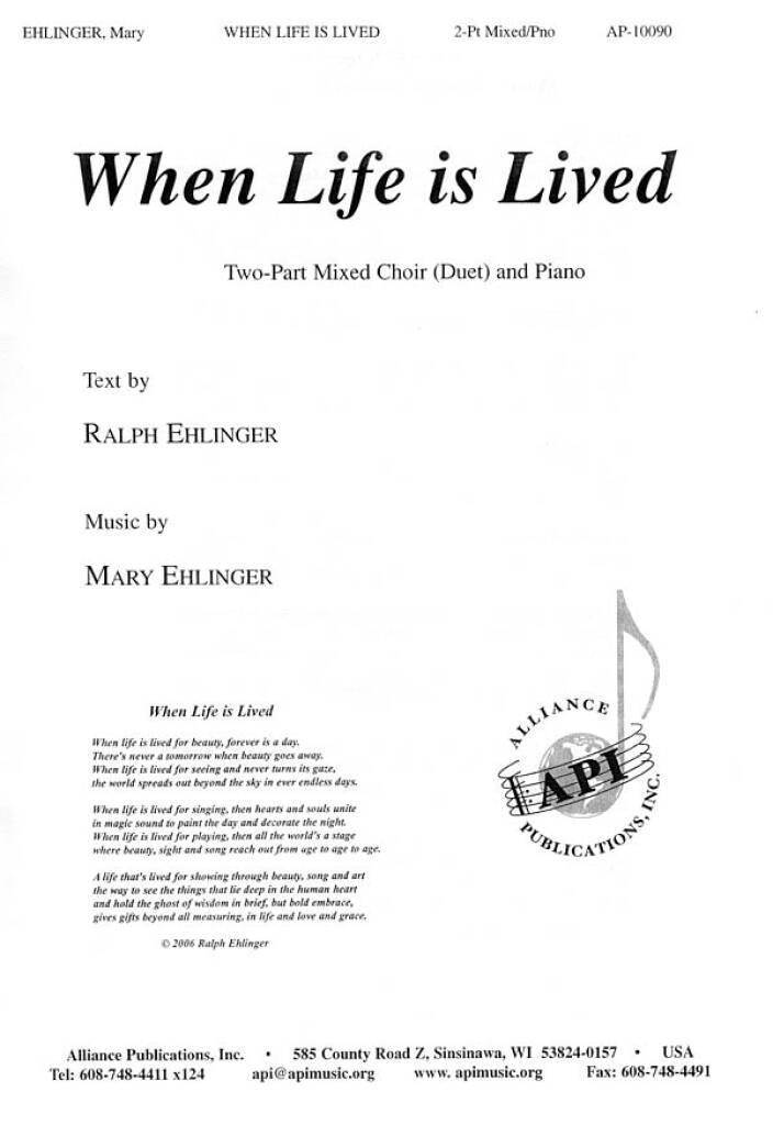 When Life Is Lived
