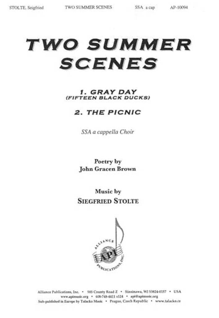 Two Summer Scenes