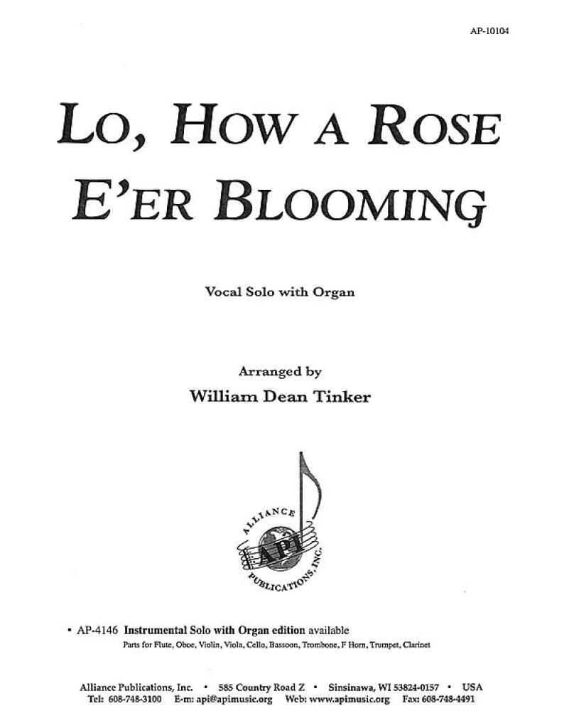 Lo, How A Rose - Br 1-org