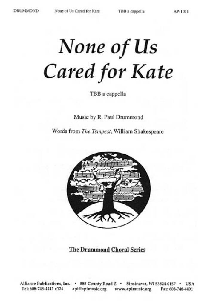 None of Us Cared for Kate